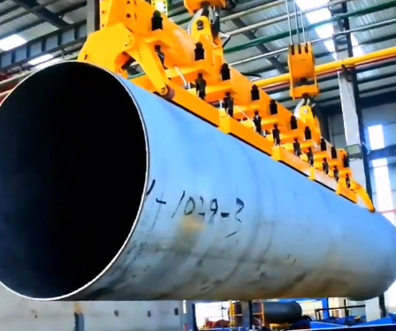 永磁吊在球墨鑄鐵管吊裝作業(yè)中的使用